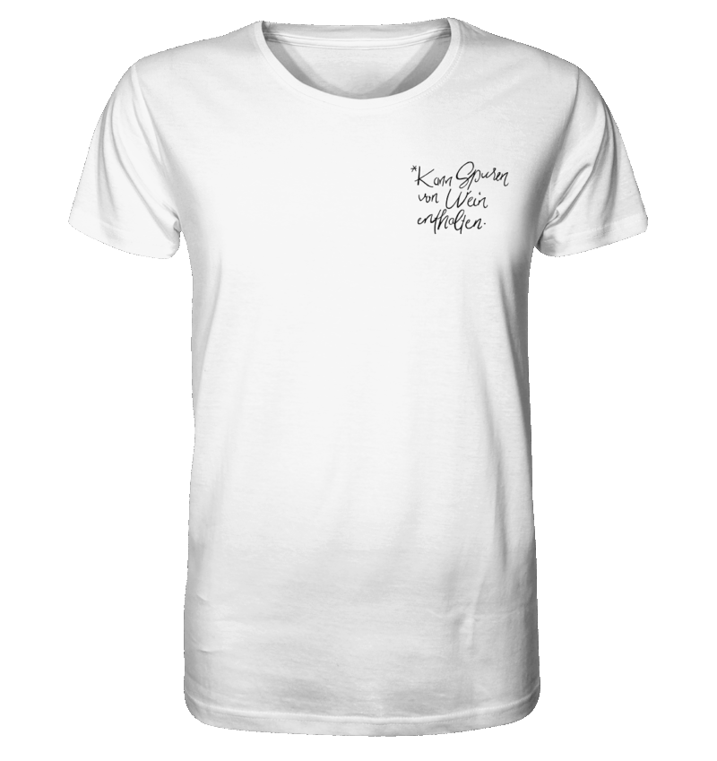 *KANN SPUREN VON WEIN ENTHALTEN  - Organic Shirt – Bild 2