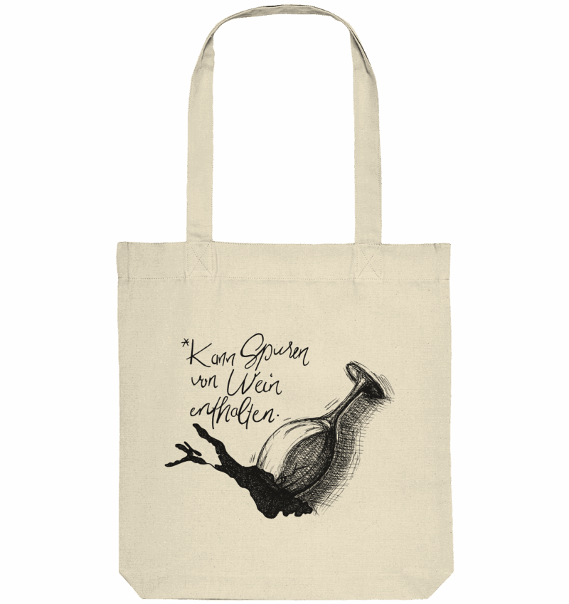*KANN SPUREN VON WEIN ENTHALTEN - Organic Bag